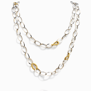 Aurelia Duet Link Necklace