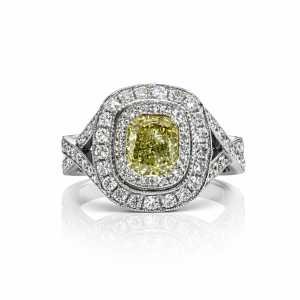 The Soleil Eternel Canary Diamond Ring