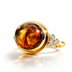 Aurora Tourmaline Diamond Ring