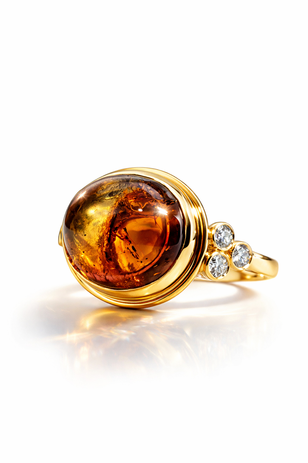 tourmaline ring Aurora Tourmaline Diamond Ring
