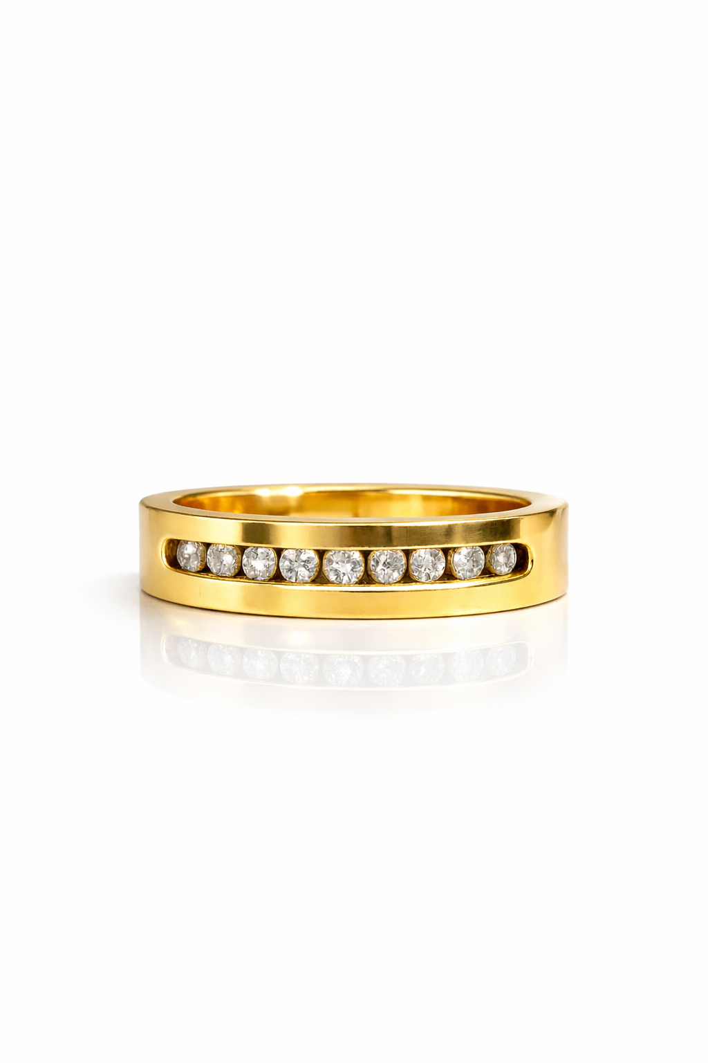 diamond band The Aurielle Channel Diamond Band