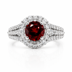 Aurelius Two Tone Diamond Band