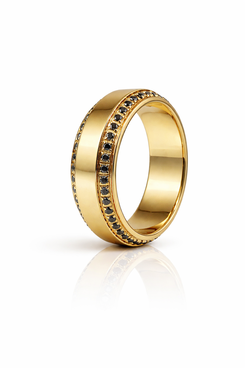 mensblackdiamondring The Nocturne Black Diamond Band