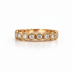 The Aurielle Channel Diamond Band